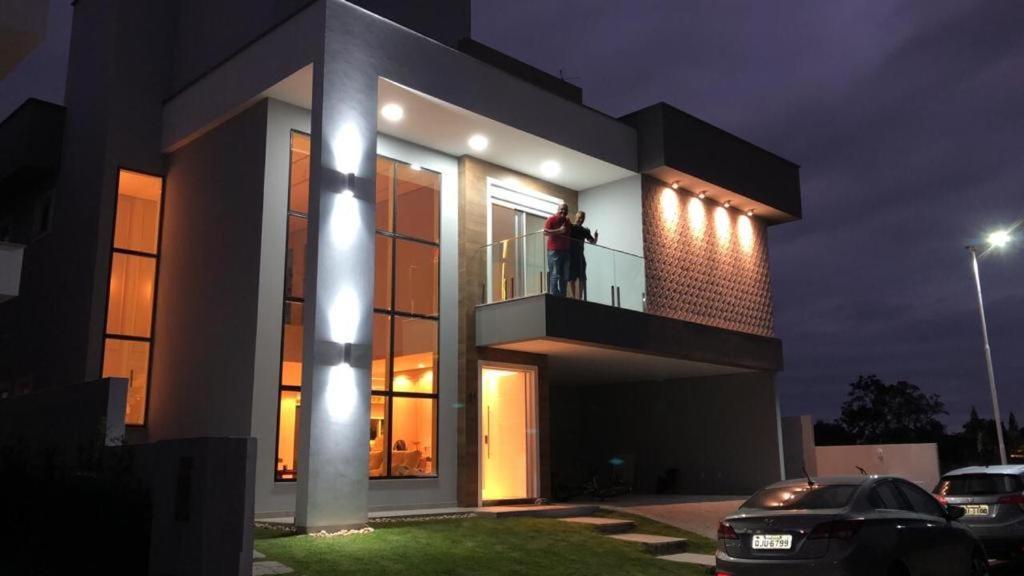Casa Luxo Com Piscina A 500 Metros Da Сasa de vacaciones *